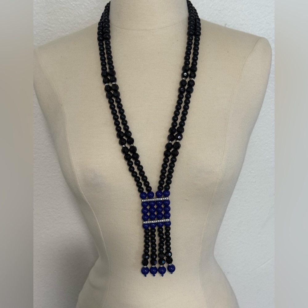 Kenneth Jay Lane Vintage Art Deco Necklace (KJL)